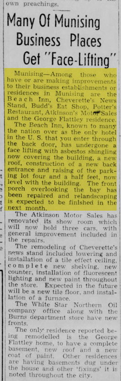Beach Inn - 1946 Article On Remodeling (newer photo)